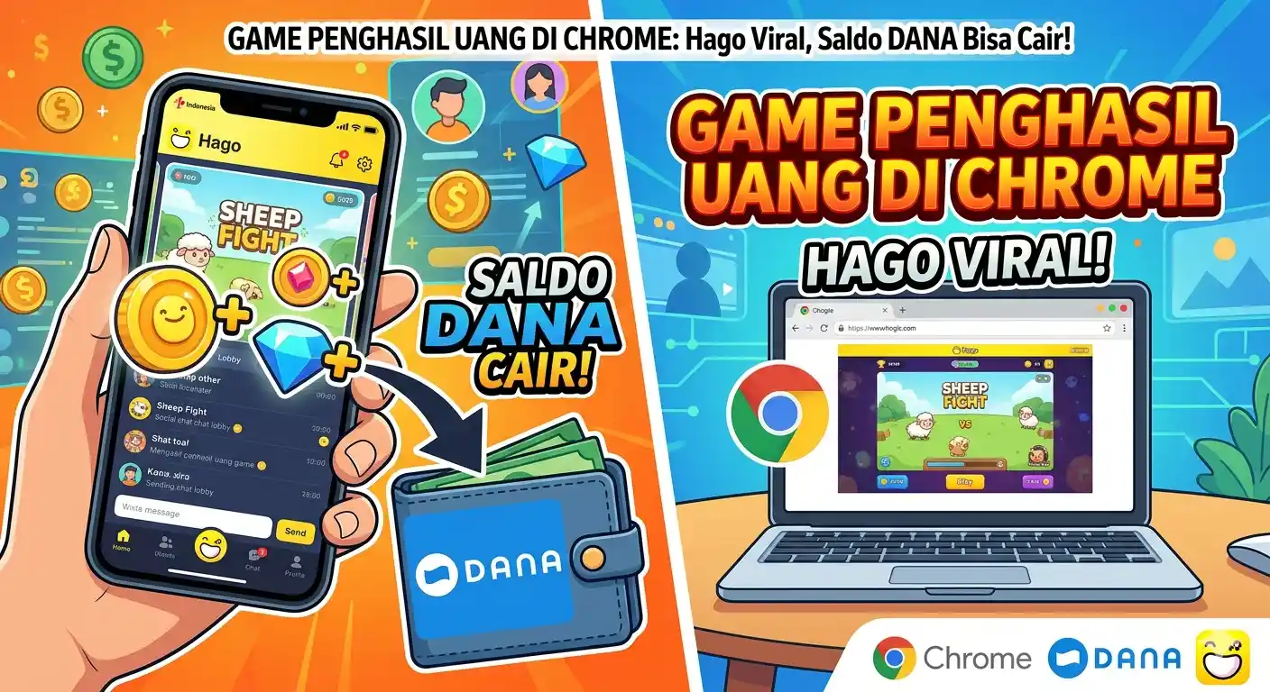 Game Penghasil Uang di Chrome: Hago Viral, Saldo DANA Bisa Cair!